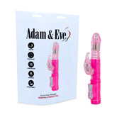 Adam and Eve Eves First Vibrating and Thrusting Rabbit Vibrator Pink