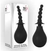 Adam and Eve Smooth and Easy Silicone Douche Black
