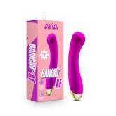 Blush Novelties Aria Bangin AF USB Rechargeable G Spot Vibrator Purple