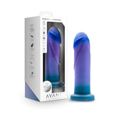Blush Novelties Avant Midnight Rendezvous Realistic Dildo Ocean Blue 19cm