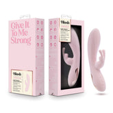 Blush Novelties Morgan USB Rechargeable Rabbit Vibrator Pink