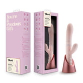 Blush Novleties Fraya USB Rechargeable Thrusting Rabbit Vibrator Pink