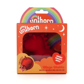 Unihorn Blaze Diablo USB Rechargeable Forked Tongue Flicking Stimulator Red