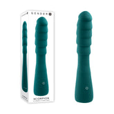 Gender X SCORPION USB Rechargeable G Spot Vibrator Green