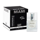 Hot Production Hot Pheromone Miami Spicy Man Sex Pheromone Cologne for Men 30ml