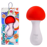 Maia SHROOMIE USB Rechargeable Mushroom Shaped Body Wand Vibrator Red/White