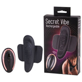 Seven Creations Secret USB Rechargeable Remote Controlled Panty Vibrator Black