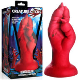 XR Brands Creature Cocks Demon Claw Fisting Fantasy Silicone Dildo Red 21.8cm