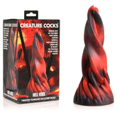 XR Brands Creature Cocks Hell Kiss Fantasy Dildo Red 18.8cm