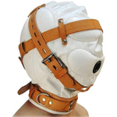 BDStyle Medical Fetish Padded Locking Hospital Restraint Hood