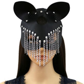 BDStyle Masquerade Fetish Play Chain Mask
