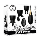 Evolved Egg Citment USB Rechargeable Love Egg with 3 Sleeves & Wireless Remote