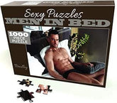 Little Genie Sexy Jigsaw Puzzle Men In Bed Bradley 100 piece