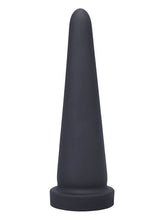 Tantus Cone Butt Plug Small Black