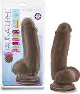 Au Naturel Sensa Feel Fat Boy Realistic Dong Beige 7 Inch