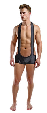 Male Power Soft Stretch Spandex Sling Short