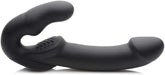 Strap U Evoke Rechargeable Vibrating Silicone Strapless Strap On Sex Toy