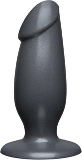 American Bombshell Fat Man Anal Plug Gun Metal