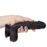 Au Naturel Bold Pound Realistic Dildo Black 8.5 Inch