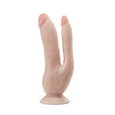 Dr. Skin Double Penetration Realistic Cock 8 Inch