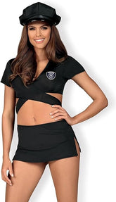 Obsessive Police Women Costume 4 Piece
