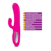 Viben Hypnotic Thrusting Rabbit Vibrator With Swinging Clit Stimulator