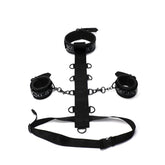 Whip Smart Diamond Fetish Play Body Restraint 3 Piece Set