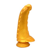 Faak Hunchback Penis Shape Dildo Gold