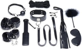 Strict Deluxe Bondage Set 10 Piece Black