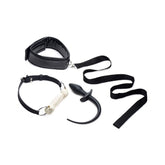 Tailz Puppy Play Set incl Gag Plug & Collar Black