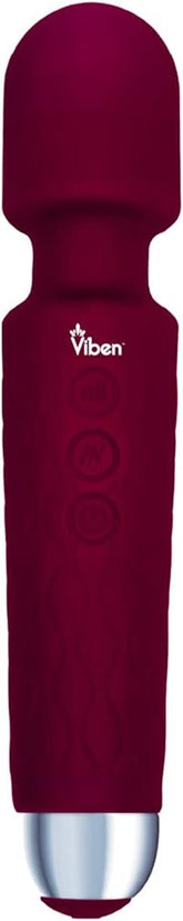 Viben Tempest Rechargeable Body Wand Massager Ruby