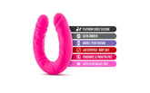 Ruse Silicone Slim 18 Inch Double Ender Realistic Dong
