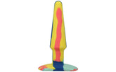 A-Play Groovy Silicone Anal Plug 5 Inch Sunrise