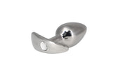 Pillow Talk Sneaky Luxurious Stainless Steel Anal Plug With Swarovski Crystal