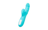 JOS Merry Swirl 10 Function Rotating Shaft Rabbit Vibrator Blue