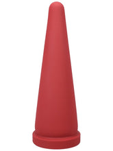 Tantus Cone Butt Plug Large Red