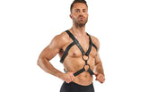 Bedroom Fantasies Rocco BDSM Play Harness Black