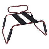 Daytona Adjustable Height Sex Chair With Handle Burgundy