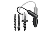LuvPump Automatic RoseBud Anal Pump & 3 Plug Pro Set