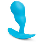 B-Vibe Remote Control Vibrating Silicone Prostate Snug Plug Blue