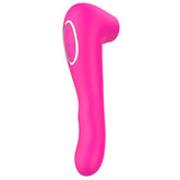 BDStyle Double Head Clitoral Suction Vibrator Rose