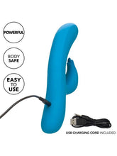 California Exotics Azure Collection Flutter G Spot Rabbit Massager