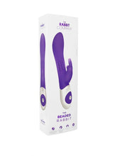 The Rabbit Company The Beaded USB Rechargeable Rabbit Vibrator Purple