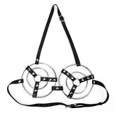 BDStyle Female Fetish Metal Ring Bra