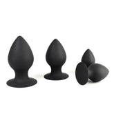 BDStyle Loving Joy Silicone Butt Plug Black