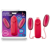 Blush Novelties B Yours Double Pop Dual Vibrating Love Eggs
