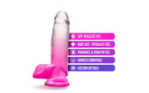 B Yours Sugar Magnolia 7 Inch Realistic Dildo With Suction Cup