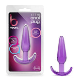 Blush Novelties B Yours Slim Butt Plug 10.8cm Purple