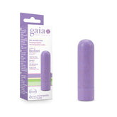 Blush Novelties Gaia Eco USB Rechargeable Bullet Vibrator Lilac Purple