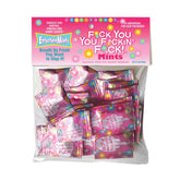 Little Genie Fuck You You Fuckin Fuck Mints Bulk Bag Of 25 Party Packs